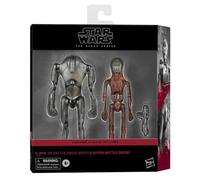 Hasbro Star Wars The Black Series C-3PO & Super Battle Droid Action Figures (6”)