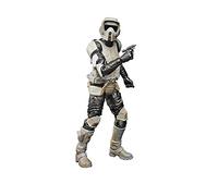 Star Wars The Black Series Carbonized Collection Scout Trooper Toy 15-cm-Scale The Mandalorian Collectible Figure for Kids Ages 4 and Up