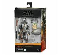 Star Wars The Black Series - Din Djarin The Mandalorian and The Child Baby Yoda Joints Moveable Action Figure Model Toys with box