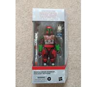 Star Wars The Black Series Mandalorian Warrior Holiday Edition 6" Action Figure