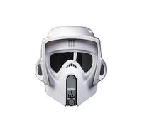 Star Wars The Black Series Scout Trooper Premium Electronic Helmet with Sound Effects, Return of The Jedi Adult Roleplay Item