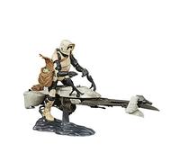 Star Wars The Black Series Speeder Bike Scout Trooper and The Child Toys 6-Inch-Scale The Mandalorian Collectible Figure and Vehicle Set (Amazon Exclusive)