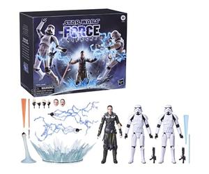 Star Wars The Black Series Starkiller & Stormtroopers, Star Wars: The Force Unleashed 6-Inch Collectible Action Figures 3-Pack, Ages 4 and Up