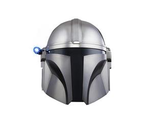 Star Wars The Black Series The Mandalorian Premium Electronic Helmet, Screen-Inspired Collectable with Dual Red Interior Light FX, Adjustable Fit & Padded Interior