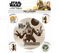 Star Wars: The Book of Boba Fett Airbrush Vinyl Sticker