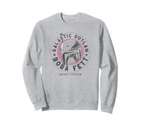 Star Wars The Book Of Boba Fett Helmet Galactic Outlaw Logo Sweatshirt