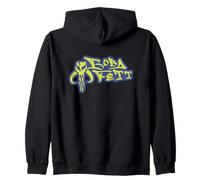 Star Wars The Book of Boba Fett Mythosaur Skull Street Art Zip Hoodie