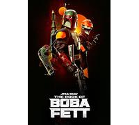 Star Wars The Book of Boba Fett Poster 2021 Print Unframed A5 A4 A3 A2 A1 Maxi Art Wall Art Home Decor Movies Cinema 342 (A5-14.8 x 21cm)