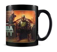Star Wars: The Book Of Boba Fett Throne Mug Black/brown/orange (One Size)