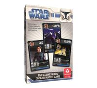 Star Wars: the Clone Wars 3 Card Match Must-have Excellent Quality Tuckbox