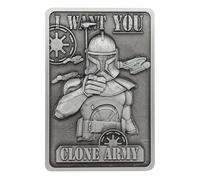 Star Wars: The Clone Wars Captain Rex Collectible Metal Ingot