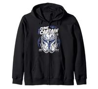 Star Wars The Clone Wars Clone Captain Rex Helmet Zip Hoodie