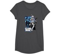 Star Wars The Clone Wars Rex Trooper T-Shirt, Girls, Dark Heather Grey, Small