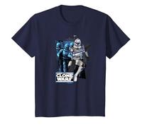 Star Wars The Clone Wars Rex Trooper T-Shirt, Youth, Navy Blue, 2T