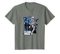 Star Wars The Clone Wars Rex Trooper T-Shirt, Youth, Olive Heather, 2T