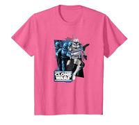 Star Wars The Clone Wars Rex Trooper T-Shirt, Youth, Pink Heather, 4T