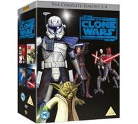 Star Wars: The Clone Wars - The Complete Seasons 1-4 [DVD] [2012]