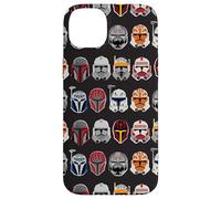 Star Wars The Clone Wars Trooper Helmet Pattern Case for iPhone 14 Plus