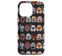 Star Wars The Clone Wars Trooper Helmet Pattern Case for iPhone 14 Pro Max