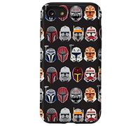 Star Wars The Clone Wars Trooper Helmet Pattern Case for iPhone SE (2020) / 7/8