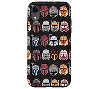 Star Wars The Clone Wars Trooper Helmet Pattern Case for iPhone XR