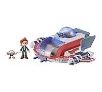 Star Wars The Crimson Firehawk, 17" Ship with 2 Action Figures, Toys for Kids