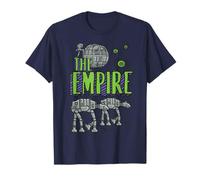 Star Wars The Empire Death Star & AT-AT Walkers Doodle T-Shirt