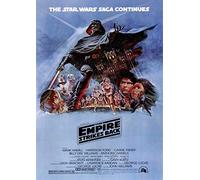 Star Wars The Empire Strikes Back Poster/Print/Picture Satin Photo Paper - A0-841mm x 1189mm