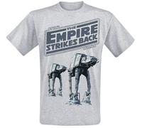 Star Wars The Empire Strikes Back T-Shirt grey XL