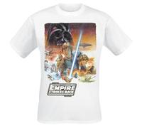 Star Wars The Empire Strikes Back T-Shirt white XXL