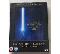 Star Wars The Force Awakens 3D Blu-Ray 3 disc set sent 1st class post
