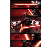 Star Wars "The Force Awakens - Kylo Ren Panels Maxi Poster, Multi-Colour