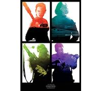 Star Wars "The Force Awakens - Rebel Blocks Maxi Poster, Multi-Colour