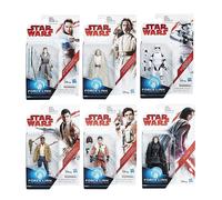 STAR WARS THE LAST JEDI 3.75" FORCE LINK SET OF 6 REY,KYLO REN,POE DAMERON,LUKE