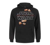 Star Wars The Last Jedi Badges Men's Hoodie Black