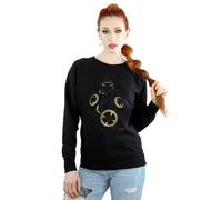 Star Wars The Last Jedi Bb-8 Dnstructed Sweatshirt In Black Black