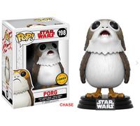 STAR WARS THE LAST JEDI - CHASE PORG 3.75" VINYL POP FIGURE BOBBLE FUNKO 198