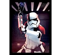 STAR WARS: The Last Jedi executioner Trooper 30x40cm Framed Print, Multicoloured