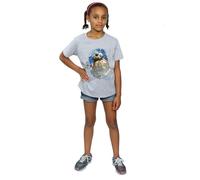 Star Wars: The Last Jedi Girl's BB-8 Brushed T-Shirt in Grey | Size: 5-6 Years Star Wars: The Last Jedi Grey 5-6 Years