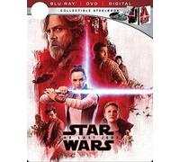 Star Wars: The Last Jedi Limited Edition SteelBook (Blu-Ray+DVD+Digital) CollectiblePackaging