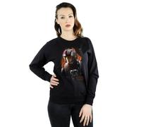 Star Wars The Last Jedi Poe Dameron Brushed Sweatshirt In Black Black