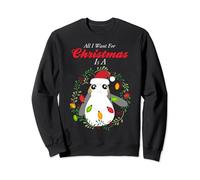 Star Wars The Last Jedi Porg All I Want For Christmas Text Sweatshirt