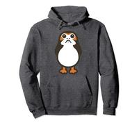 Star Wars The Last Jedi Porg Simple Cartoon Portrait Pullover Hoodie