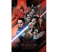 Star Wars The Last Jedi Red Montage Maxi Poster 61 x 91.5cm