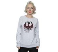 Star Wars The Last Jedi Shattered Emblem Sweatshirt In Grey Grey XL