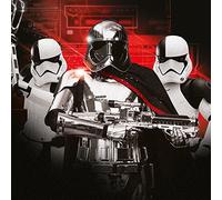 STAR WARS: The Last Jedi "Trooper Team Canvas Print, Multi-Colour, 40 x 40 cm