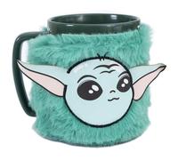 Pyramid International THE MANDALORIAN (GROGU) FUZZY MUG - Cute Grogu Design, Excellent for Coffee or Tea, Comfortable Grip, Great Gift for Mandalorian Fans, Durable and Microwave Safe