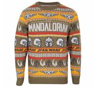 Star Wars The Mandal - Repeat Green U - Jumpers Cardigans - Small - - Q777z