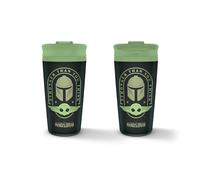 Star Wars The Mandaloria Stronger Than You Think Metal Travel Mug