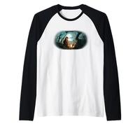 Star Wars The Mandalorian Ahsoka and Grogu Raglan Baseball Tee